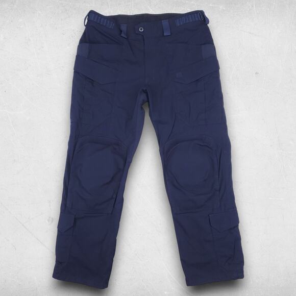 5.11 Tactical XPRT Cargo Pants Mens 34x30 Dark Navy Kevlar Lined Padded Knees - Picture 1 of 13